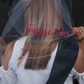 Trendy Bride Future Mrs. Veil - customization available