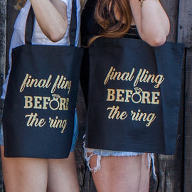 Final Fling Before the Ring Tote Bag